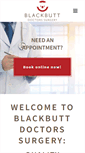 Mobile Screenshot of blackbuttdoctors.com.au